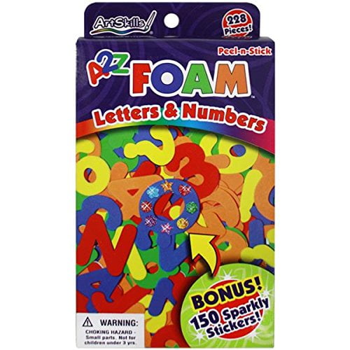 Self adhesive Foam Letter Alphabet Number Stickers Assorted - Temu