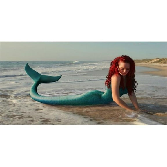 212 Main LPO3077 6 x 12 in. Mermaid with Red Hair Photo License Plate