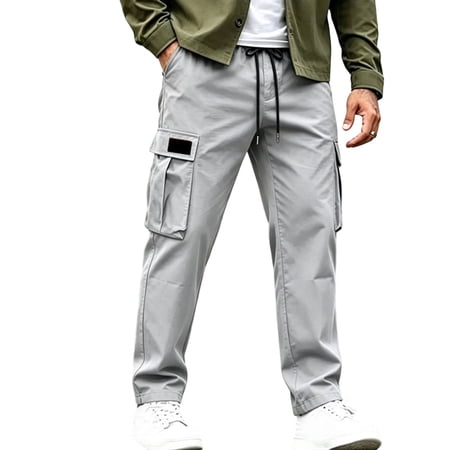 Admvng Men s Cargo Pants Outdoors Stretch Casual Sports Trousers