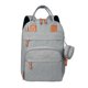 thumbnail image 1 of Mochila para pañales Lankey con cambiador, bolsas grandes para pañales de bebé para niños y niñas, mochila de viaje impermeable Lankey Bolsas de pañales, 1 of 7