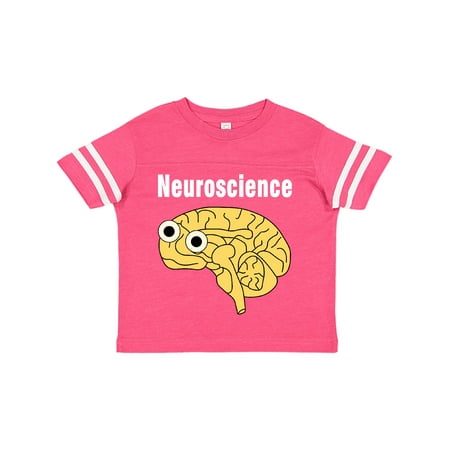 

Inktastic Neuroscience Brain White Text Gift Toddler Boy or Toddler Girl T-Shirt