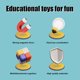 thumbnail image 3 of 21 Unids Hexágono Juguete Sensorial Alivio Del Estrés Y La Ansiedad 3D Hexágono Rompecabezas Juguetes Magnético Hexágono Fidget Juguete Educativo Temprano Efecto 3D Alivio Del Estrés Juguete De Mano Muyoka Hogar, 3 of 7