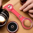 thumbnail image 3 of Abridor de botellas multifuncional, abridor de tapas de cerveza, utensilio de cocina, herramientas de bar, portátil Rojo, 3 of 9