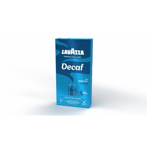 Lavazza Decaf Aluminium Nespresso Compatible Capsules, 10 pods per pack, British Import (Pack of 3)
