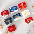 thumbnail image 2 of Christmas Square Metal Tinning Can Set Candy Box Gift Storage Box Biscuit Can, 2 of 4