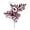 E, variant on 3pcs Artificial Thanksgiving Leaf Single Stem, 17.72in Autumn Color Realistic Fall Ornament for Indoor Home Decor & Vase Accessory