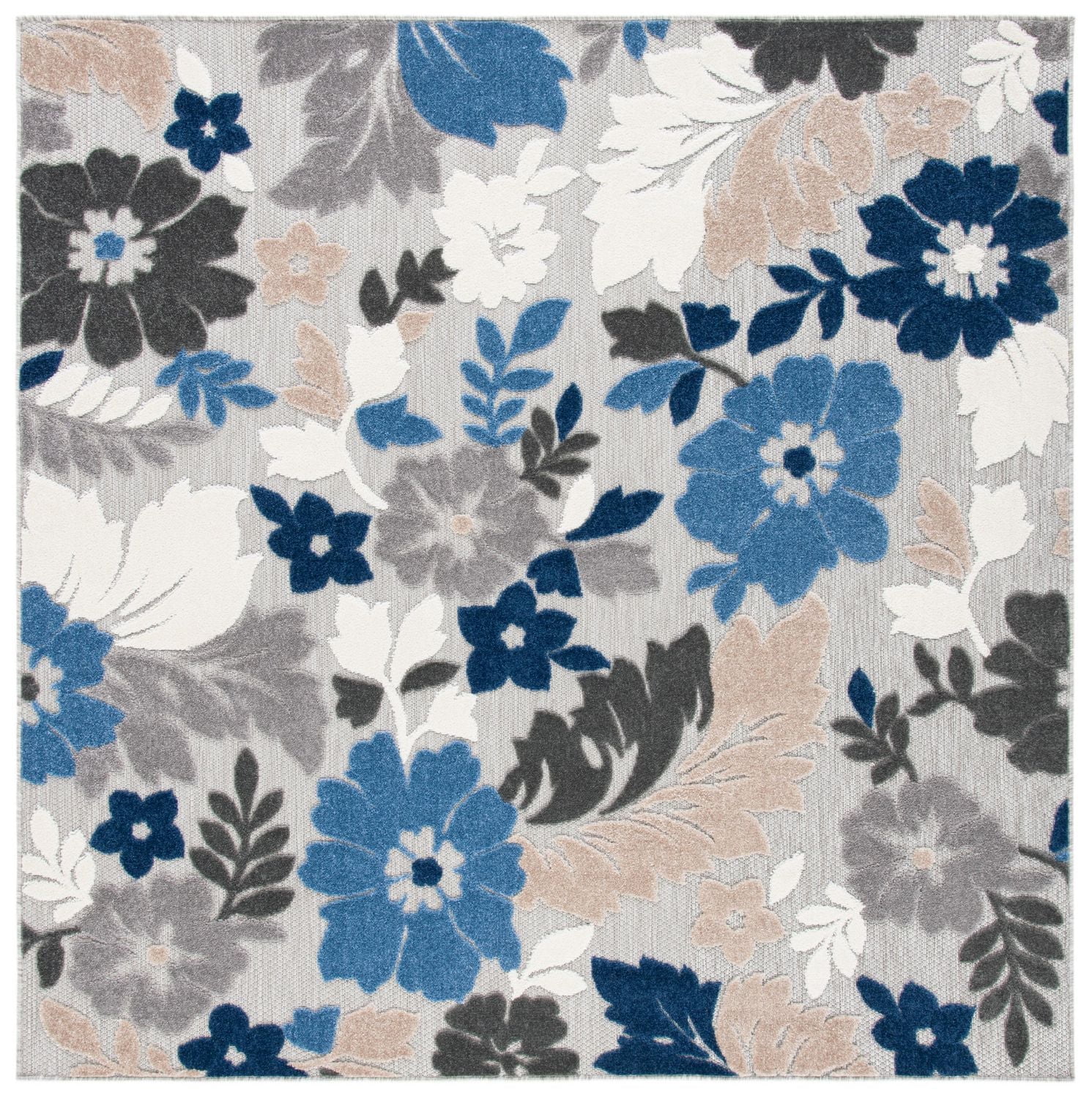 Safavieh Cabana Garnet Floral Outdoor Area Rug