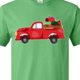 thumbnail image 4 of Inktastic Christmas Red Vintage Truck with Presents T-Shirt, 4 of 5