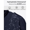 thumbnail image 6 of Wantdo Women's Plus Size Long Winter Puffer Coats Water-Repllent Thicken OverCoat Navy 2X, 6 of 9