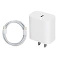 thumbnail image 1 of Cargador ANGGREK 20W USB C Portátil Confiable 100-240V 3.3ft, 1 of 7