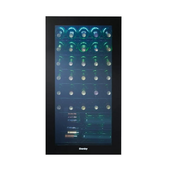 Danby DWC036A2BDB-6 36 Bottle Free-Standing Wine Cooler in Black