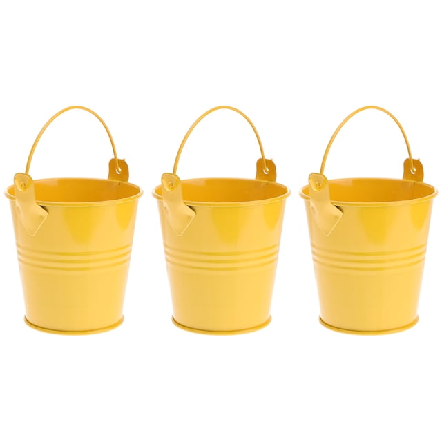 Luxshiny 3Ud Decorativo De Hoja De Estaño Amarillo Para Oficina Y Espacios Interiores