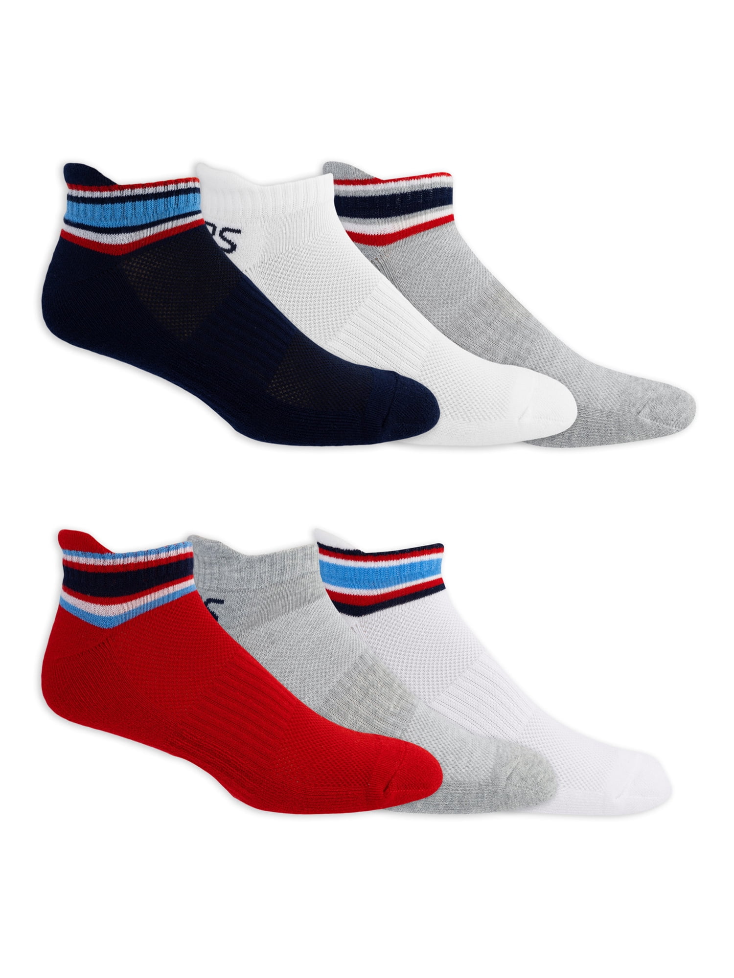 Chaps Sport Men's Camoflage Low Cut Socks 6-Pair Pack