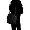 thumbnail image 6 of Unique Bargains Insulated Lunch Bag with Adjustable Shoulder Strap Black 410 oz, 6 of 7