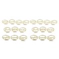 thumbnail image 1 of mmirethe Wedding Table Number Tag Acrylic Mirror Holder Cards Party Stands 2Set, 1 of 6