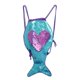 thumbnail image 2 of Drawstring Gym Bags Mermaid Tail Shape Sequin Backpack For Sports Travel Large Capacity Blue 1Pcs, 2 of 4