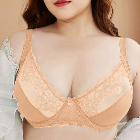 

〖TOTO〗Bras For Women Lace Low Cut Bra Underwear Bralette Crop Top Female Bra Brassiere Plus Size Bra