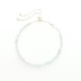 thumbnail image 3 of Natural Aquamarine Round Shape Bracelets in Sterling Silver for Women, March Birthstone Jewelry for Her Birthday, Wedding Anniversary, Christmas, Mothers Day, 3 of 7