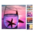 thumbnail image 4 of Taza / patrón de playa 5D DIY decoración del hogar diamante punto de cruz resina redonda diamantes de imitación bordado imagen pintura Inevent JJ15632-01, 4 of 6