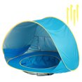 thumbnail image 2 of Walbest Summer Baby Beach Tent & Shade Pool, Instant Portable Breathable Travel Baby Beach Tent Bed Playpen Sun Shelter, Mosquito Net Super Lightweight, 2 of 7