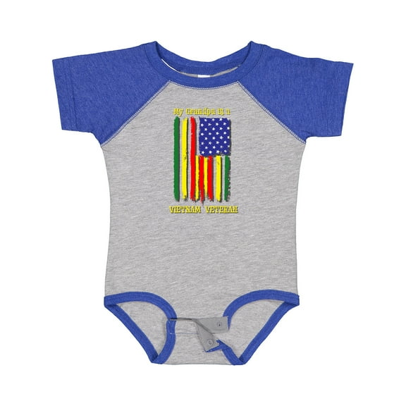 Inktastic My Grandpa is a Vietnam Veteran Boys or Girls Baby Bodysuit