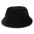 thumbnail image 2 of Diufon Women's Winter Warm Bucket Hat Ladies Plush Windproof Solid Color Wool Hats Outdoor Fisherman Hats, 2 of 5