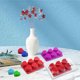 thumbnail image 3 of Gwong hogar 60pcs/2set Molde de fusión de cera 6 Cavidades Sellado Sellado Forma plástica Cera Melt Flehip Contenedor Herramienta de aromaterapia Gwong 21095943, 3 of 7