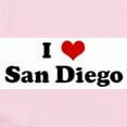 thumbnail image 2 of CafePress - I Love San Diego Infant Bodysuit - Baby Light Bodysuit, Size Newborn - 24 Months, 2 of 4
