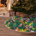 thumbnail image 5 of Sikiie Cute Tribal Leopards Nativity Christmas Tree Skirt, Jesus Christian Winter Holiday Tree Mat Decoration(30-48IN)36", 5 of 6