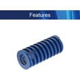 thumbnail image 3 of HUGFEGWE 3D Printer Die Spring 20mm OD 45mm Long Load Compression Mould Die Spring for Mechanical Equipment Accessories Blue CJB91-25102, 3 of 7