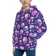 thumbnail image 2 of Daiia Skull rainbow color for Boys Fashion Hoodies & Sweatshirts with Kangaroo Pocket,Hooded Sweatshirt for Kid, Breathable& Moisture Wicking-Medium, 2 of 6