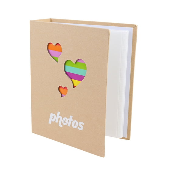 FELTECHELECTR Love Picture Album Kraft Paper Photo Storage for Friends at Weddings 1Set