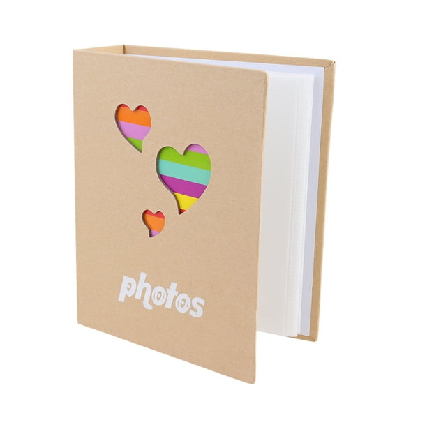 Álbum de fotos con 200 hojas insertadas, creativo y colorido, para el hogar