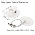 thumbnail image 2 of Unique Bargains Adhesive Refrigerator Lock Keyed Oval 170mm String Long, 257mm 60x50mm White, 2 of 5