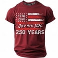 thumbnail image 3 of JAJAHO Boys United States 250 Years Graphic Tee For Kids US National Flag Casual Shirts Celebrate America's 250th Anniversary Short Sleeve T Shirt 2-13Y, 3 of 4