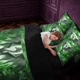 thumbnail image 5 of Manfei Gothic Fantasy Dragon Animals 7pcs Queen Bedding,Vintage Moon Bedding Comforter Set Queen,Green Gray,Black Reversible, 5 of 6