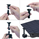 thumbnail image 4 of Bomba solar para estanque de 1,2 W, bomba de fuente con 4 boquillas diferentes, bomba de agua solar para fuente, 4 of 5