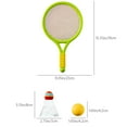 thumbnail image 3 of Double Badminton Racket Set Parent-Child Interactive Dual Sports Mode Toy for Indoor Outdoor Activities(21xBadminton ,2xBall), 3 of 8