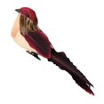 thumbnail image 3 of de pájaros jardín escultura interior al aire libre paisaje Vino rojo Sunnimix Pájaros artesanales emplumados, 3 of 8
