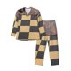 thumbnail image 1 of Balery Chess Board With Pawns Pijama para Hombre de Dos Piezas con Manga Larga, Conjunto de Dormir y Descanso Suave con Bolsillos-XX-Large, 1 of 7