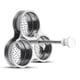 thumbnail image 2 of Naiovety Recubrimiento de acero Cazador furtivo de huevos Vaporizador de 3 tazas Brunch Desayuno Utensilios de cocina Utensilio Gadget Cocina Cocina y Comedor, 2 of 6