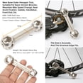thumbnail image 3 of BIKERSAY Portable Bicycle Repair Tool Kit with Ratchet Wrench, Chain Breaker, Tire Lever, and CO2 Inflator - Multi-functional Hex Tool Set for On-the-Go Maintenance - Model BT079X, 3 of 7