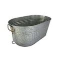 thumbnail image 1 of Grand bac ovale galvanisé, 1 of 3