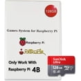 thumbnail image 1 of BeiErMei Raspberry Pi 4B 400 Game System Retropie RetroArch EmulationStation Preloaded 128GB Games Plus Data with Class, 1 of 4