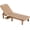 Wood, variant on Techmilly Oversized Outdoor Chairse Lounge Chair，Extra Widen Chaise with Cup