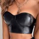 thumbnail image 5 of Mujeres Moda Sexy Breast Wrap Tanks Ropa interior de cuero artificial Lencería Fridja nalpqowj37126, 5 of 6