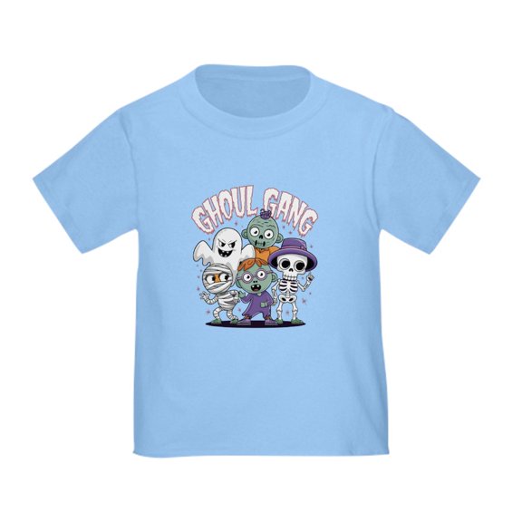 CafePress - Ghoul Gang – Spooky & Stylish Halloween Design Toddler T Shirt - Cute Toddler T-Shirt, 100% Cotton
