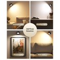 thumbnail image 2 of Luces LED de pared AMETHEUS, 3 colores, temperaturas, 2 unidades, color negro, 2 of 8