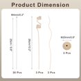 thumbnail image 2 of uxcell 39Pcs Reed Diffuser Sticks Set, Fiber Fragrance Flower Reed Diffuser Replacement Refill Sticks Flower Decor for Home, Hotel, Office (White), 2 of 6