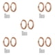 thumbnail image 1 of Minnieouse Pendientes de aro de plata para mujer Diseño único Galvanoplastia Tech Hoops Accesorios de joyería para labios oro rosa 2.5 * 18 mm Type2 NO2 Minnieouse CBP202427, 1 of 1